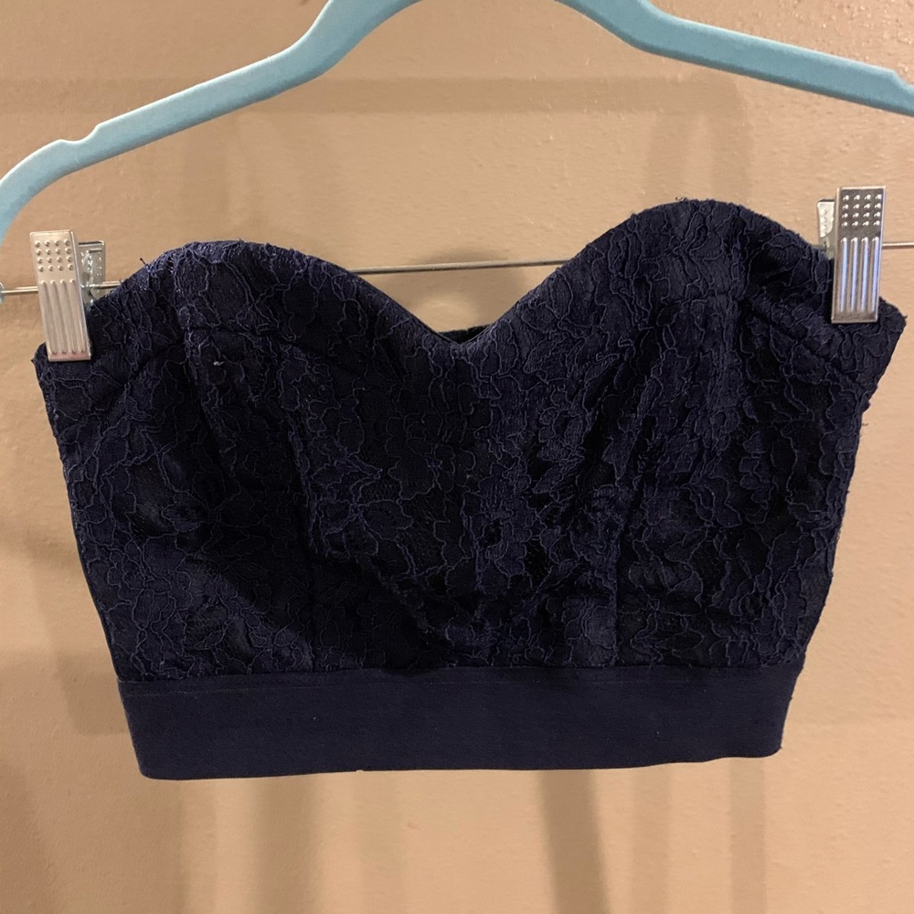 Lace corset top